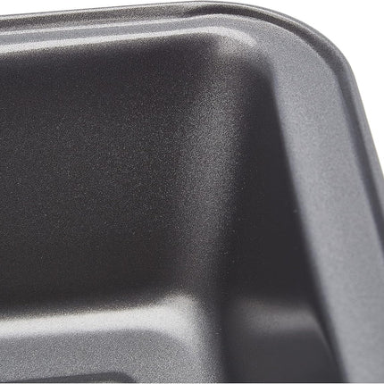Set of 2 Nonstick Bread Loaf Pans – 9.5x5", Even Heat, Gray for Baking