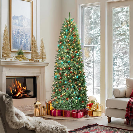 6ft Prelit Christmas Tree – 247 LED App-Controlled Multi-Color RGBW Lights