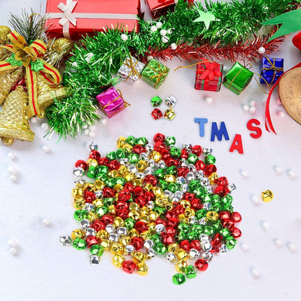 120 Pieces Jingle Bells 3/5 Inch – Bulk Craft Bells for Christmas, Home, and Pet Decorations