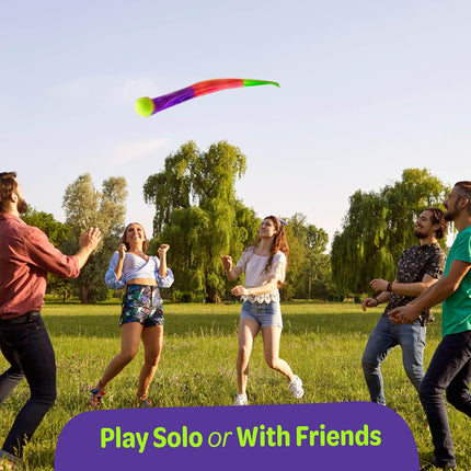 Light Up Slingtail Ball Toy for Kids Teens Outdoor Beach Games and Fun