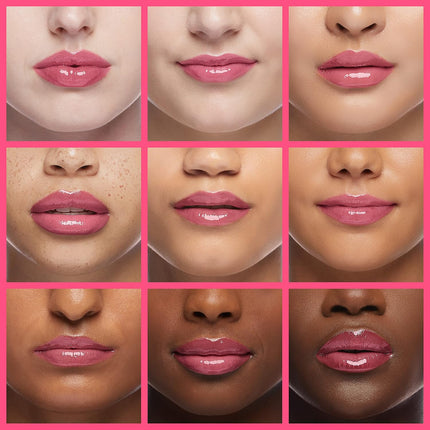 Tinted Lip Glow Oil 0.2oz – Nourishing, Long-Lasting Hydration, Raspberry