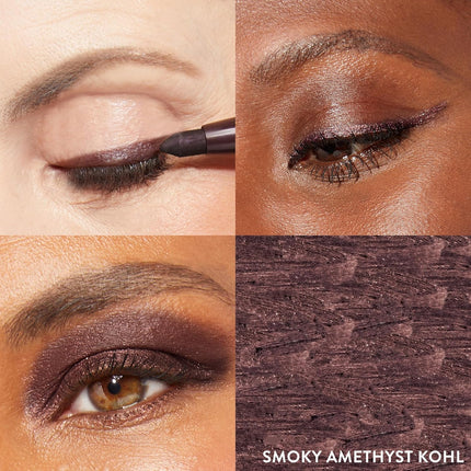 Kajal Kohl Eyeliner Pencil with Caffeine & Vitamin E for Smooth Blendable Look