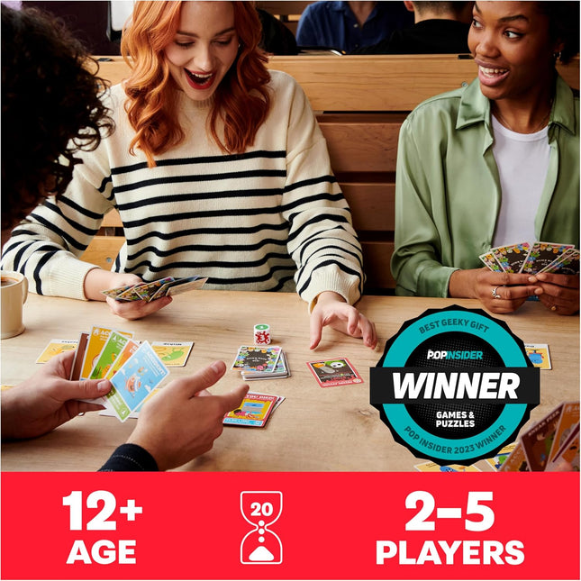 Dumb Ways to Die Card Game Survival Strategy Game for Ages 12+ 2-5 Players