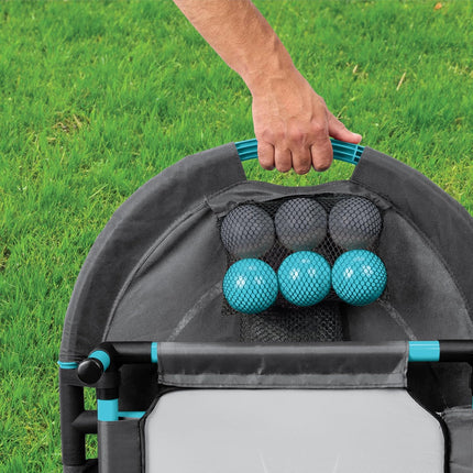 Spring Fling Backyard Games Set, 20" Trampoline, Target, 6 Balls & Carry Bag