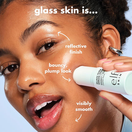 SKIN Glass Slick Serum Stick, Peptide Face Balm Serum, Plumping & Smoothing, Vegan & Cruelty-Free
