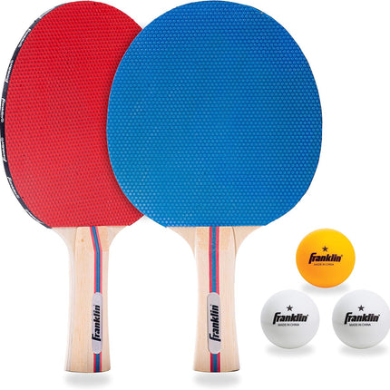 Ping Pong Paddle Set with Balls for 2–4 Players Table Tennis Starter Kit