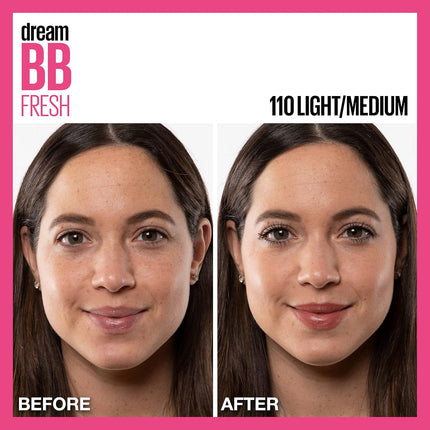Dream Fresh Skin Hydrating BB Cream SPF 30, 8-in-1, Sheer Light Medium Tint 1oz