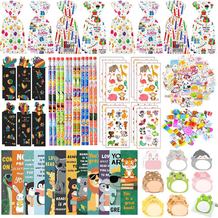 24Pack Stationery Party Favors for Kids – Birthday Goodie Bags, Classroom Gifts