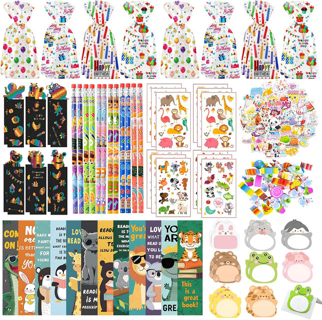 24Pack Stationery Party Favors for Kids – Birthday Goodie Bags, Classroom Gifts