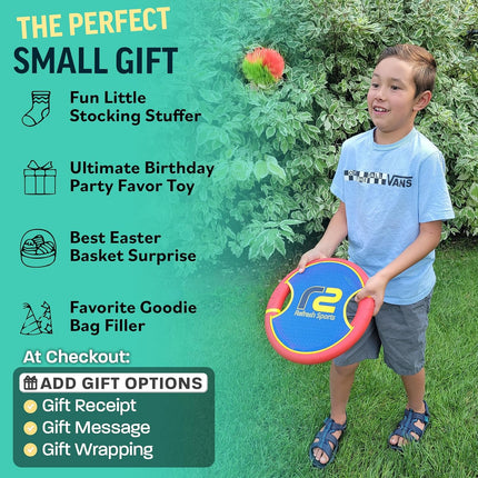 Bouncy Paddle and Ball Catch Game Soft Foam Outdoor Indoor Toy Kids