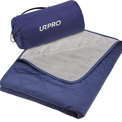 Extra Large Waterproof Fleece Blanket – Portable Outdoor Blanket with Bag