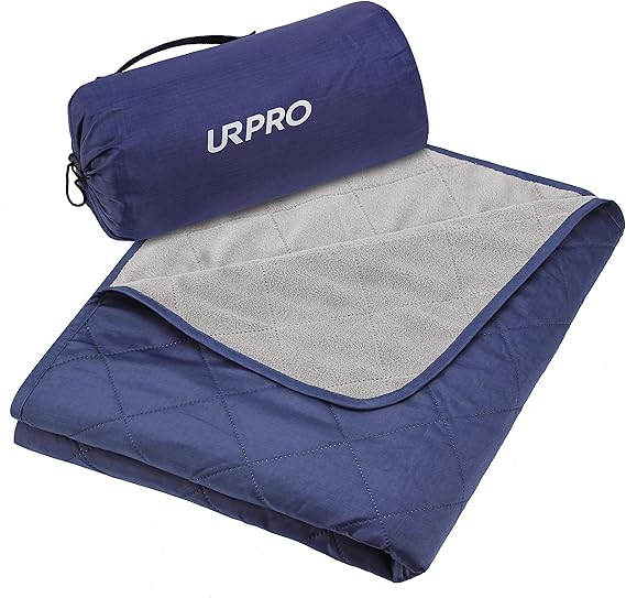 Extra Large Waterproof Fleece Blanket – Portable Outdoor Blanket with Bag