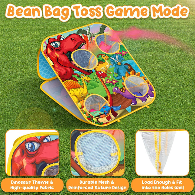 Bean Bag Toss Game for Kids, Outdoor Cornhole Toy for Ages 3–8