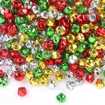 120 Pieces Jingle Bells 3/5 Inch – Bulk Craft Bells for Christmas, Home, and Pet Decorations
