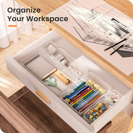 Military Grade Drawer Organizer – Makeup, Vanity & Bathroom Storage