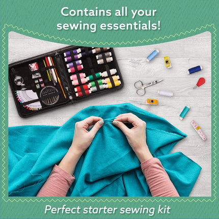 94 Piece Sewing Kit Set with Multicolor Thread Needles and Accessories