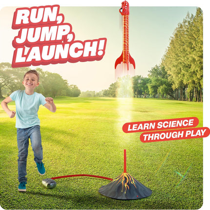 Blast Dinosaur Toy Rocket Launcher Outdoor Kids Toy Ages 3-8 Boy Birthday Gift