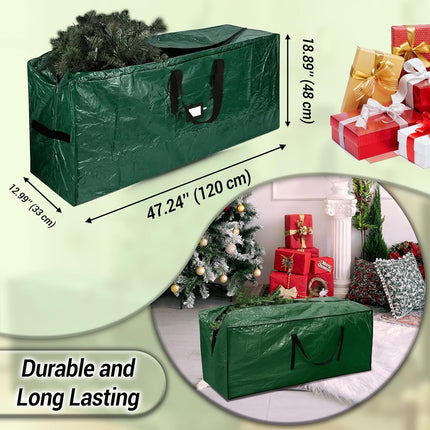 7.5ft Christmas Tree Storage Bag Heavy-Duty Waterproof with Handles