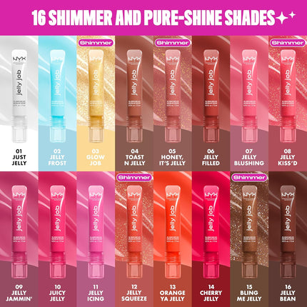 MAKEUP Jelly Job Lip Gloss – Full-Bodied, Hyper-Glossy, Spice Brown