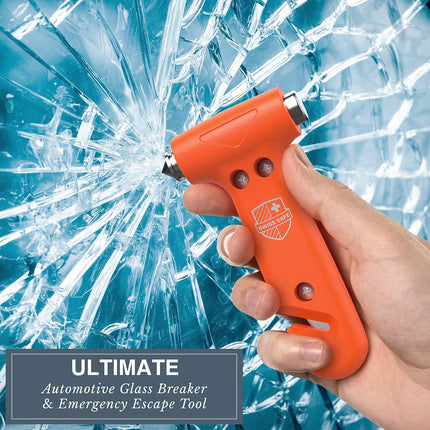 Emergency Car Hammer – 5-in-1 Window Breaker & Seatbelt Cutter for Vehicles