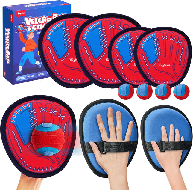Kids Toss & Catch Set – Paddles, Baseball Glove, Yard & Beach Game