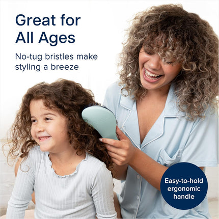 Glide Thru Detangling Brushes for Women – Curly or Straight Hair, 2-Pack