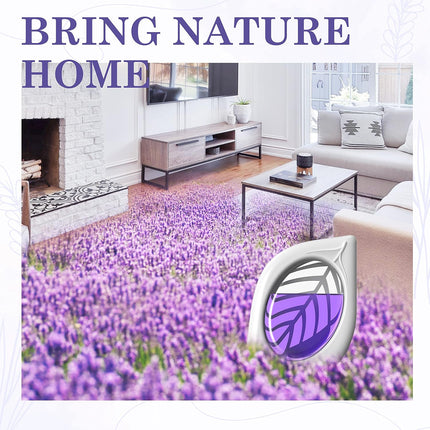 4 Pack Lavender Air Freshener for Home Odor Eliminator for Bathroom Closets Pets