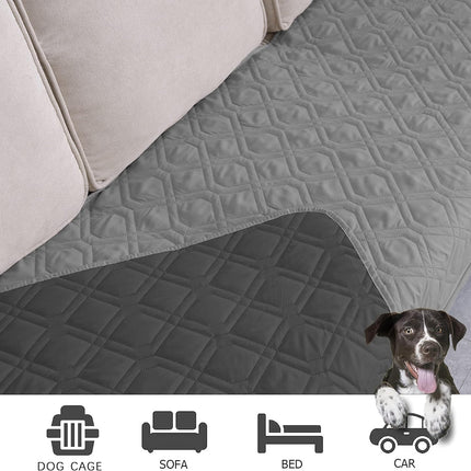 Waterproof Dog Bed Cover – Reversible Pet Blanket for Couch & Furniture