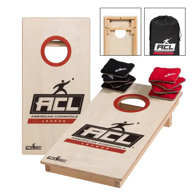 ACL Rec Mini 2x1 Cornhole Boards Set Portable Backyard Game