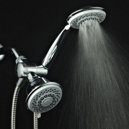 HotelSpa AquaStorm 30 Setting 3 Way Shower Combo SpiralFlo Handheld Set