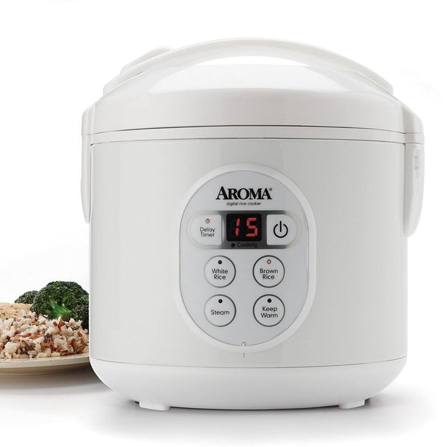 ARC-914D 4-Cup Rice Cooker – Cool-Touch, White Compact Cooker
