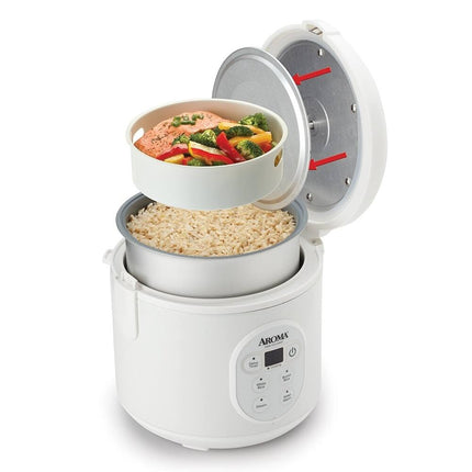 ARC-914D 4-Cup Rice Cooker – Cool-Touch, White Compact Cooker