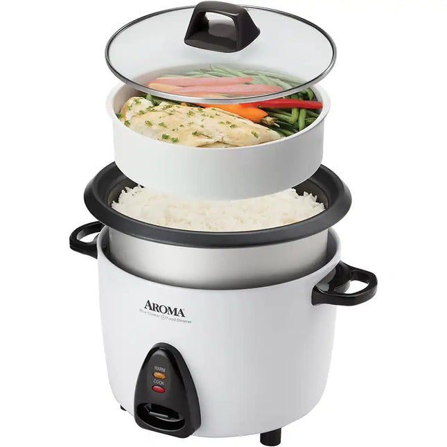 20-Cup Rice Cooker & Food Steamer Large Capacity Kitchen Appliance