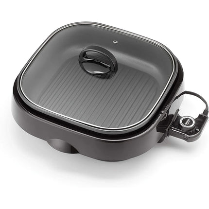 Housewares Grillet 4Qt Electric Indoor Grill 3-in-1 Portable Kitchen Grill