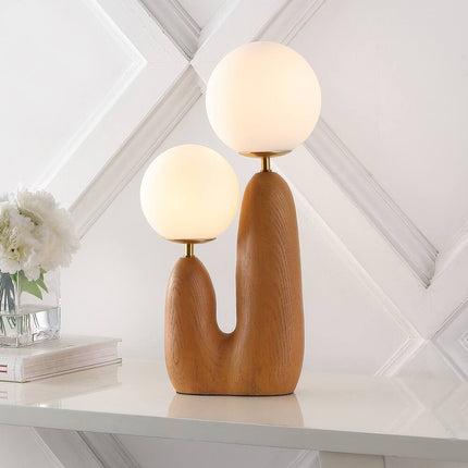 Modern Bohemian Astra LED Table Lamp 17.75 Inch Danish Cactus Style Light