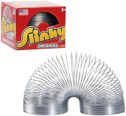 Original Slinky Metal Walking Spring Toy – 2.75" Fidget & Fun Toy