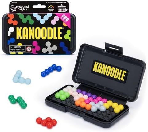 Educational Insights Kanoodle – 3D Brain Teaser Puzzle for Kids 7+ & Adults