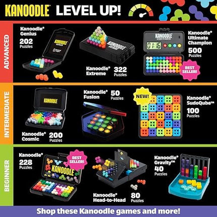 Educational Insights Kanoodle – 3D Brain Teaser Puzzle for Kids 7+ & Adults