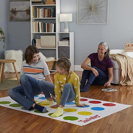 Hasbro Twister Party Game – Indoor & Outdoor Fun for Kids 6+ Players