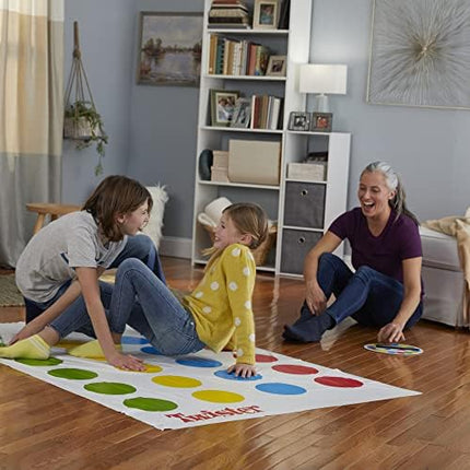 Hasbro Twister Party Game – Indoor & Outdoor Fun for Kids 6+ Players