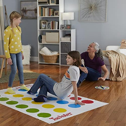 Hasbro Twister Party Game – Indoor & Outdoor Fun for Kids 6+ Players