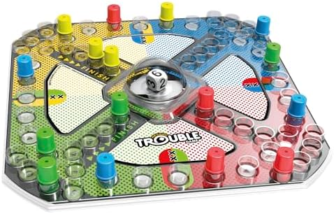 Hasbro Trouble Board Game – Fun for Kids 5+ | 2-4 Players Family Game
