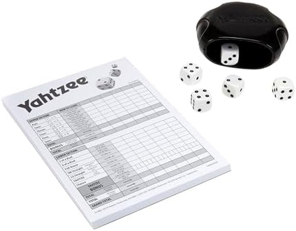 Hasbro Gaming Yahtzee Game, Fast-Playing Dice Games for Kids, Teens, and Adults, Strategy Games, Family Games for Kids, 2 or More Players, Ages 8 and Up