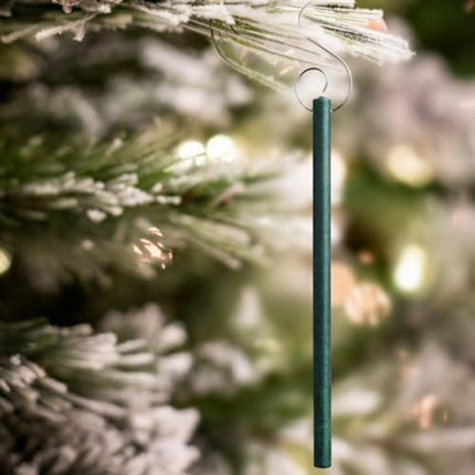 White Winter Fir Scent Sticks – Scentsicles Holiday Ornaments with Hooks (6 Pack)