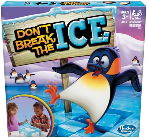 Hasbro Don’t Break The Ice – Classic Family Game for Kids 3+, 2-4 Players