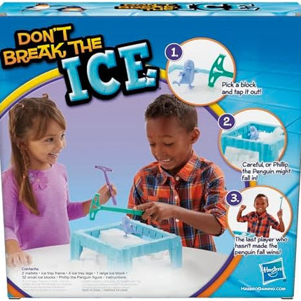 Hasbro Don’t Break The Ice – Classic Family Game for Kids 3+, 2-4 Players