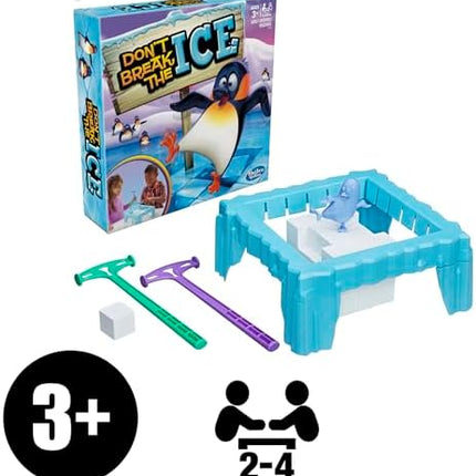 Hasbro Don’t Break The Ice – Classic Family Game for Kids 3+, 2-4 Players