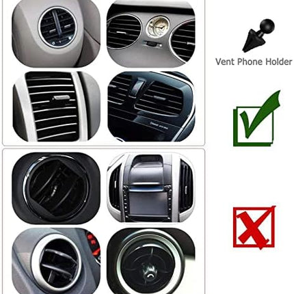 Vansky Car Phone Holder Mount, Secure 3-in-1 Fit for iPhone 17/16/15 & Samsung S24