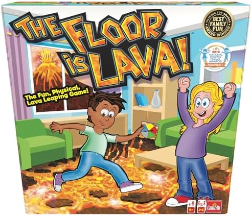 Endless Games The Floor is Lava! – Interactive Indoor & Outdoor Game for Kids