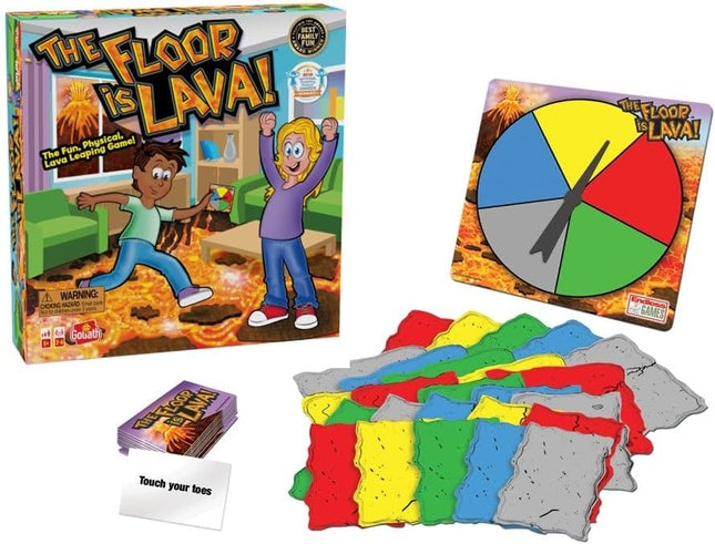 Endless Games The Floor is Lava! – Interactive Indoor & Outdoor Game for Kids